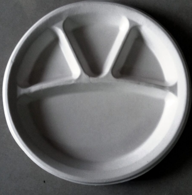 four compartment plate