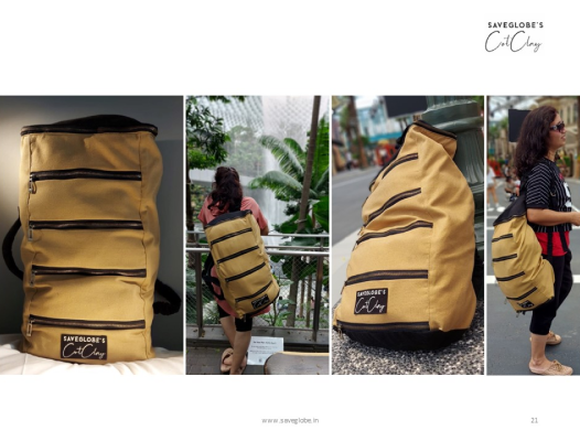 multi compartment backpack